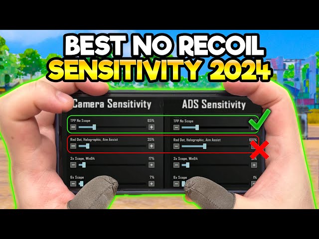 3.3 Update Best No Recoil Android Sensitivity | BGMI & PUBG MOBILE