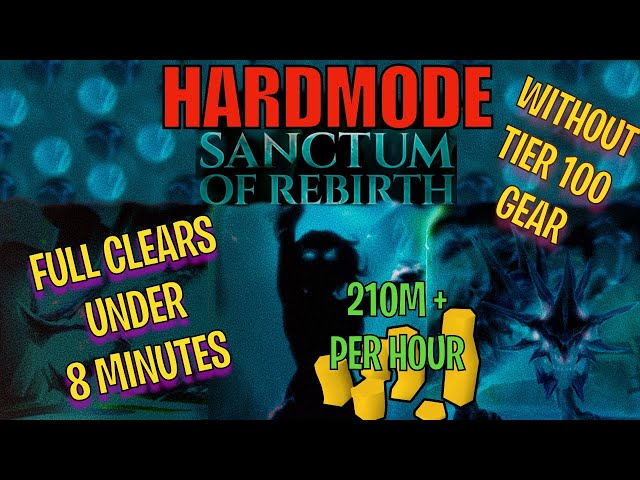 HM Sanctum Guide 8 Kills per Hour | Optimal DPS Tutorial & 210M+ Gp/Hr Method!