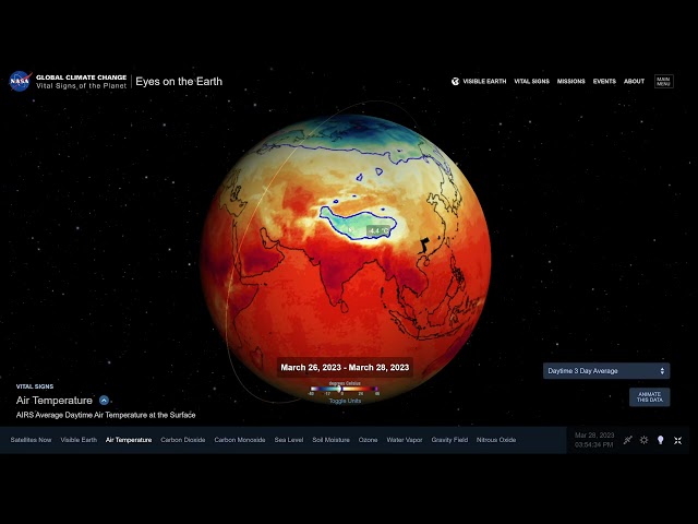 Tutorial: NASA's Eyes on the Earth on climate.nasa.gov