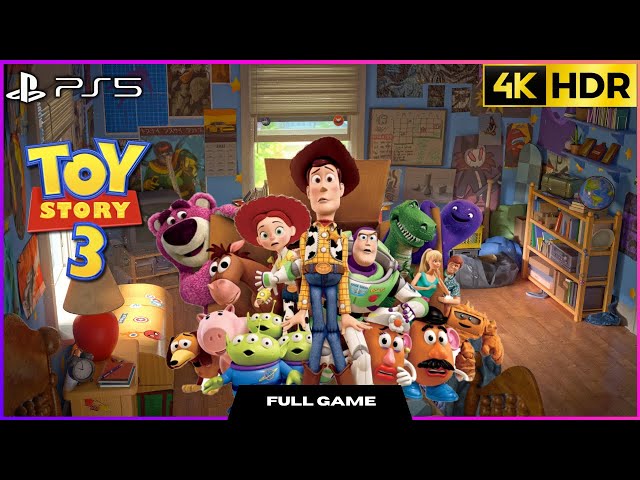 TOY STORY 3 - PS5 (PSP Version) | Full Gameplay | 4K UHD | HDR