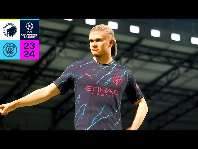 EA SPORTS FC 24_ F.C Copenhangen Vs. Manchester City - Uefa Champions League Round of 16 |PS5™[4K60]