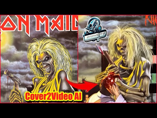 Eddie Animated: The Complete Iron Maiden Album Covers via AI