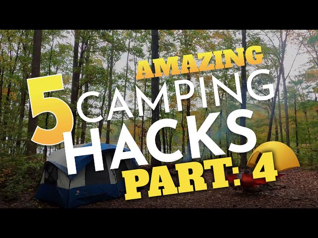 Amazing Camping Hacks Part 4  [ Camping Hacks, Tips & Tricks, Camping Hacks Keep Coming!]