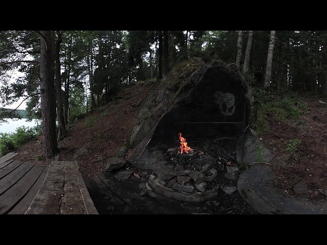 Firepit of Levonkallio in Aulanko, Finland | 360° View