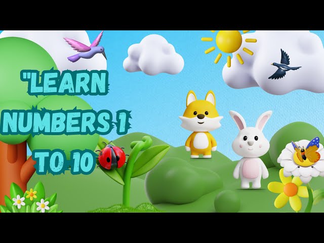 "Learn Numbers 1 to 10 | Fun Counting for Kids!"