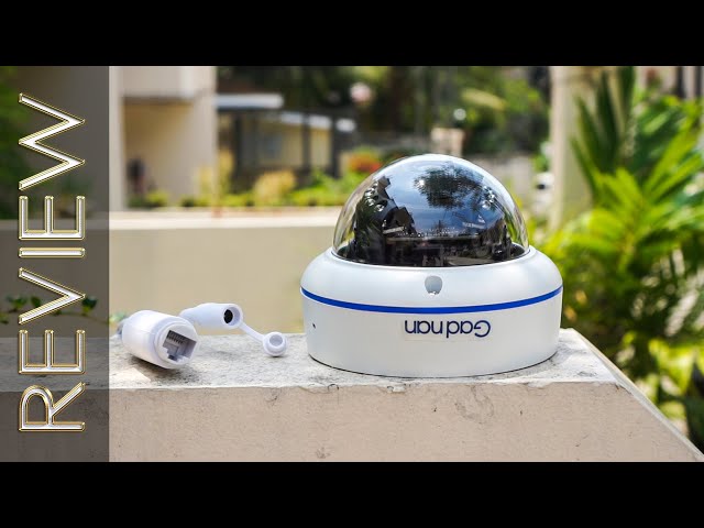 Cheap 5MP POE Outdoor Dome IP Security Camera Review - Gadinan