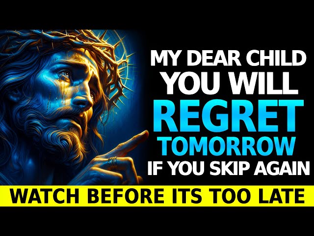 God Says: You're Taking a Big Risk Don't Avoid | Gods message for you Today | God Message Today