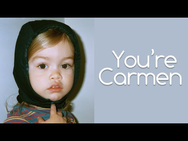 You're Carmen - A Self-Portrait Mini Documentary