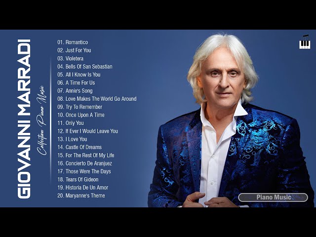 G. Marradi Greatest Hits Full Album - Giovanni Marradi Best Songs - Collection Piano Music 2021