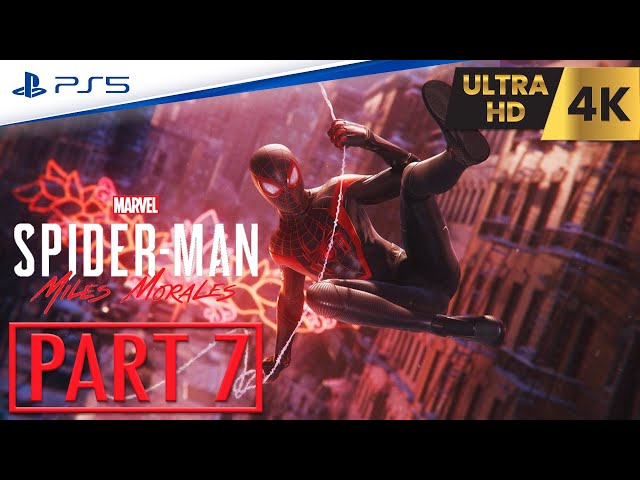 Spider-Man: Miles Morales (4K 60FPS HDR) PS5 Gameplay Walkthrough Part 7 - All Subtitles