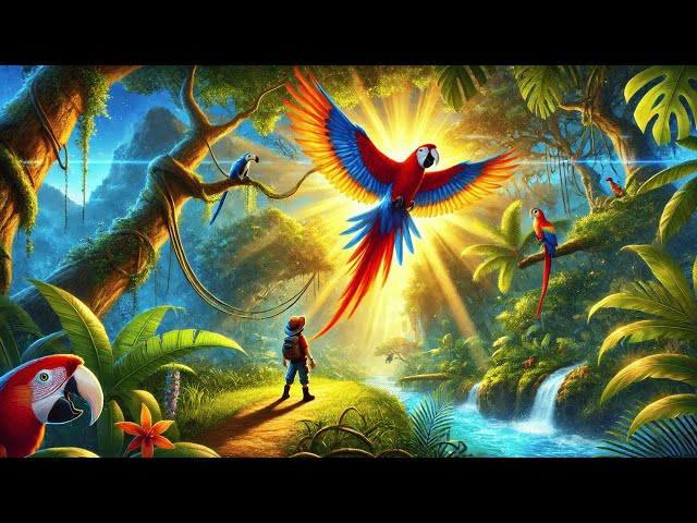 Macaws: Colorful & Clever Rainforest Birds! 🦜🌿 | Fun Animals for Kids!