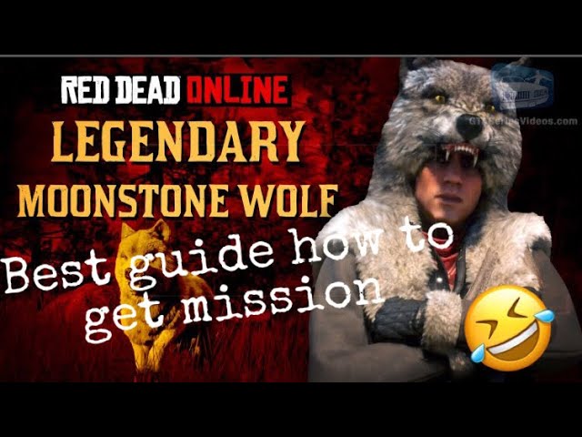 Red Dead Online How to get the legendary moonstone wolf pelt best guide (RDR2)