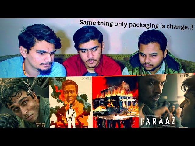 FARAAZ | Official Trailer Reaction | Hansal Mehta | Anubhav Sinha | Zahan K, Aditya R | Bhushan K