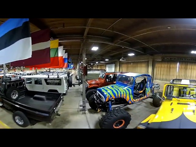 Toyota Land Cruiser Museum in 360° VR 2019, Rare Vintage 4x4