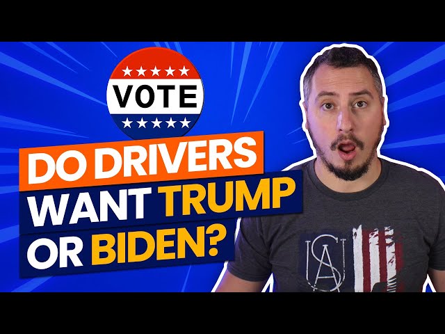 Do Lyft & Uber Drivers Want Trump Or Biden To Win? (RSG Survey Results)