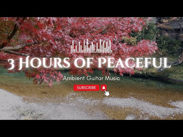 Ambient Guitar Music – 3 Hours of Peaceful Bliss