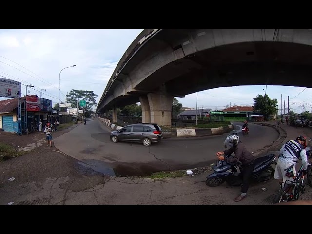 [Video 360º] BAHAYA : Perlintasan Kereta Api sebidang !!!