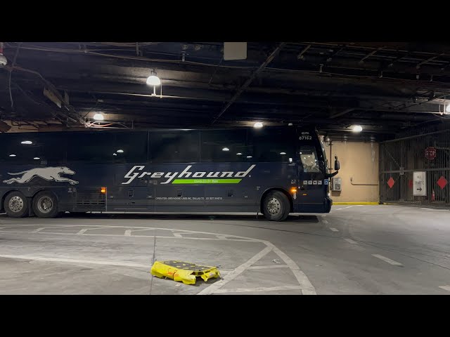 Greyhound 2024-25 Prevost X3-45 87162 @ Port Authority Bus Terminal Basement