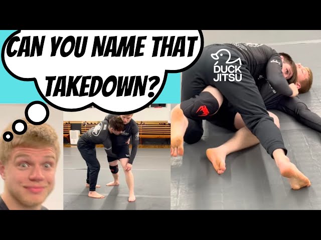 Unique Takedown I learned From Victoria Anthony | Duck-Jitsu Teaches Wrestling For BJJ