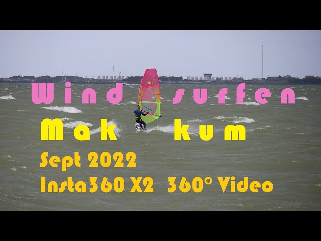 Windsurfen Makkum Sep 2023 / 360° Video / Insta360 X2