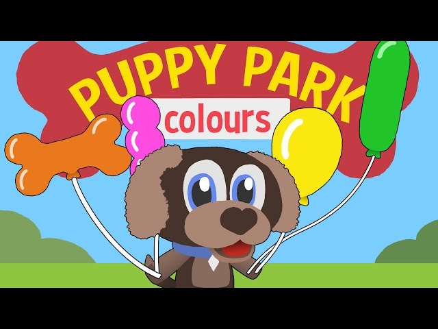 Learn colours for children | Puppy Park #2 | Toddler Fun Learning