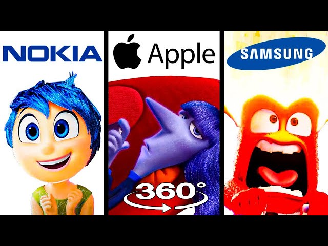 Inside Out 2 but Famous Phone Ringtones 360°