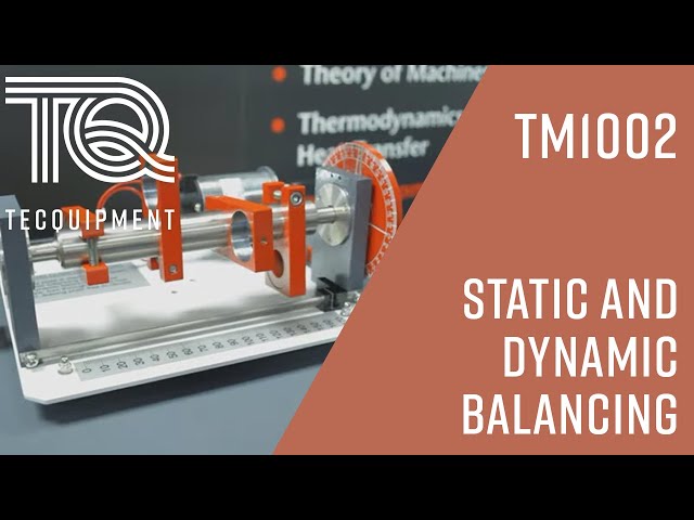 Static and Dynamic Balancing TM1002