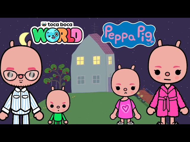 🐷 PEPPA PIG IN TOCA BOCA ✨ THE NOISY NIGHT 🌃