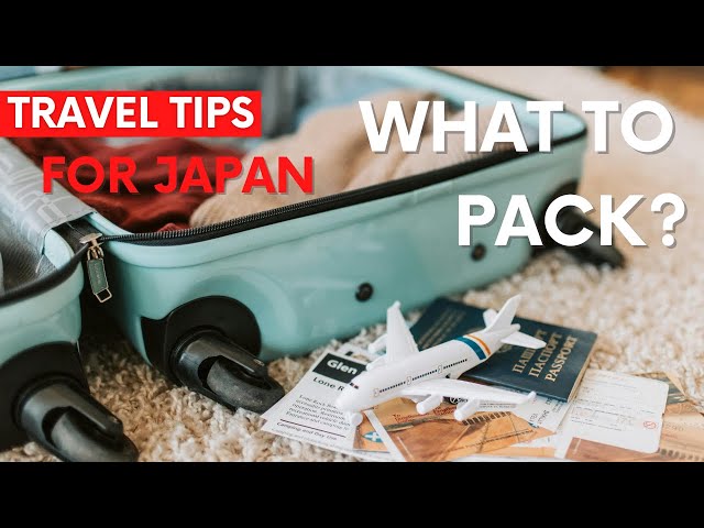 Japan Tips: 9 Must pack items for Japan trip in 2024