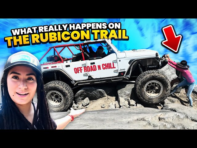 Luna Almost died on the Rubicon Trail: Jeepers Jamboree