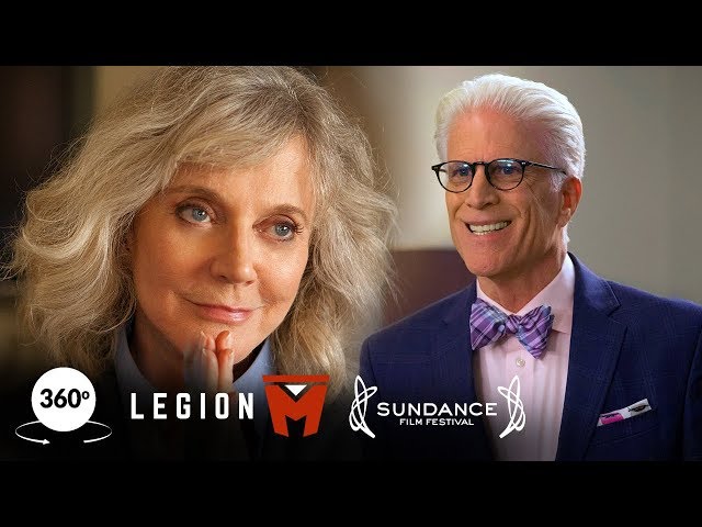 360 Sundance Interview - Ted Danson, Blythe Danner & Leonard Maltin