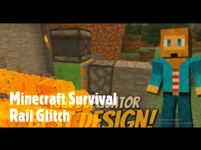 Minecraft Java Edition Survival Series I built a rail duplication system Ep #8 ||Green Gear