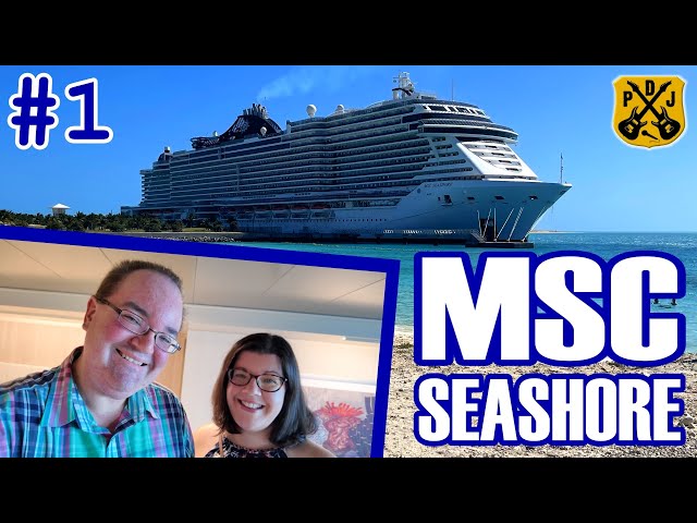 MSC Seashore 2024 Pt.1 - Embarkation, Balcony Tour, Sailaway Party, Broadway Show, Le Cabaret Rouge