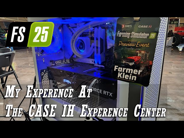 Farm Sim 25 Preview Event at the Case Experence Center