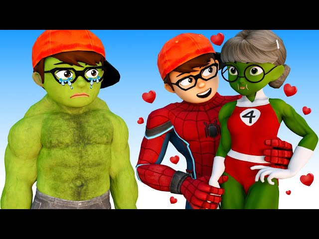 Scary Teacher 3D Nickhulk Become Hero IRON-MAN! - Hulk and Spider Man🔴SPIDER-MAN Team - Ezxy Kingmo