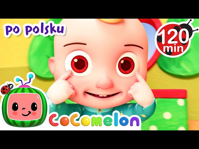 Głowa, ramiona, kolana, pięty 🍉 CoComelon po polsku | Piosenki dla dzieci