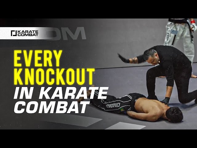 Every Knockout In Karate Combat