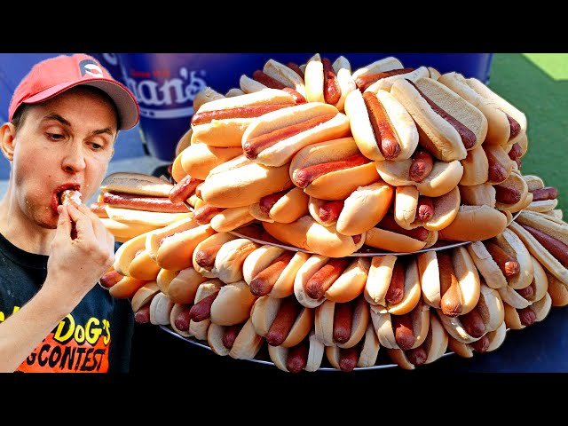 Nathan's Hot Dog Eating Contest (UK Qualifier 2023)