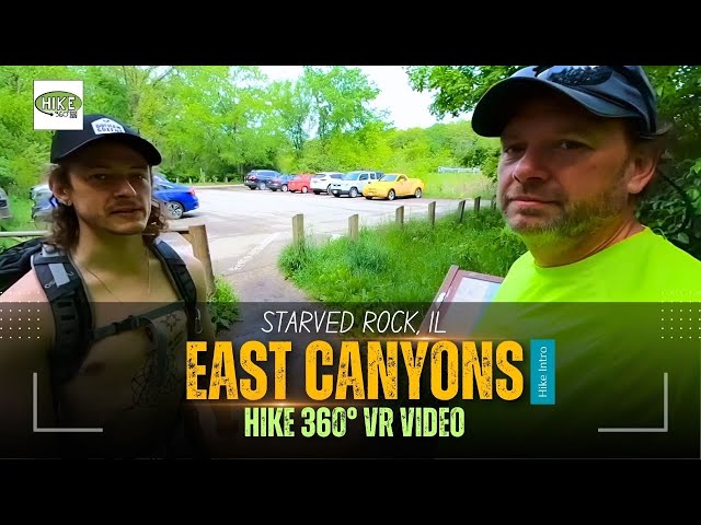 Starved Rock, IL - East Canyons Hike Intro (Hike 360° VR Video)