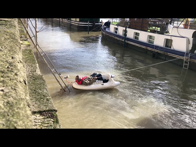 Floods in Paris on a sunny day [4K | CC attribution | free footage]