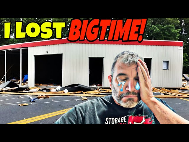 I LOST BIGTIME on storage All my money gone I Bought An Abandoned Storage Unit