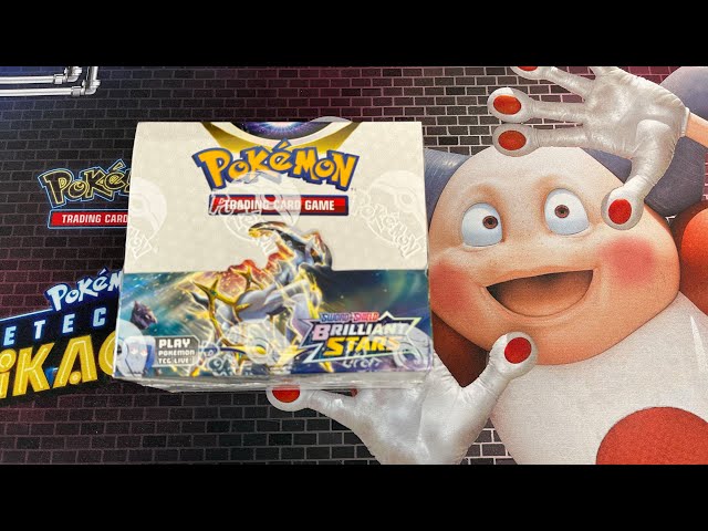 Brilliant Stars Booster Box opening, Pokémon TCG did we pull Charizard? Free code cards