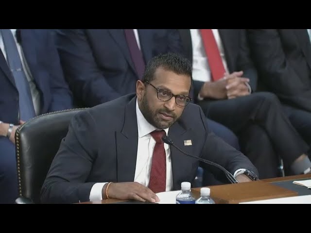 Kash Patel: Senate panel advances Trump’s pick to lead FBI