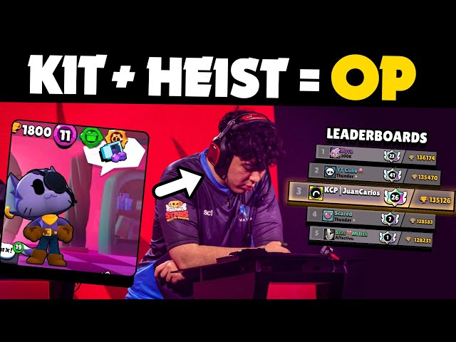 Push to #1 in World with Kit on Heist with @Juan_Carlos_Bs!