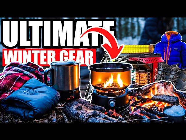 18 NEXT-LEVEL ULTIMATE CAMPING GEAR AND GADGETS FOR WINTER CAMPING 2024 - OUTDOOR CAMPING GEAR