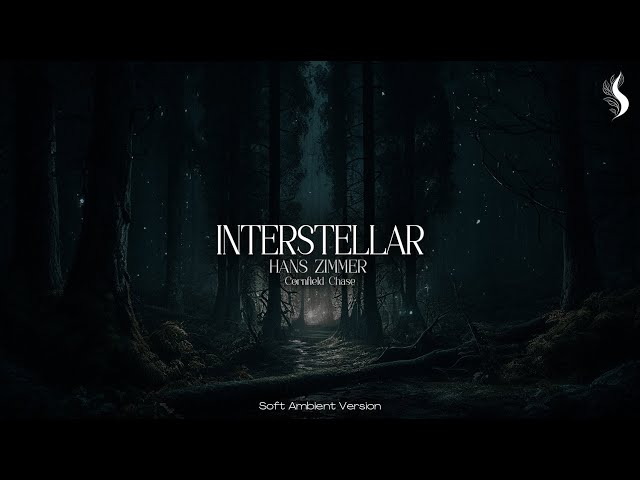 INTERSTELLAR soundtrack but it's relaxing ambient version | Immersive BGM, Melancholic Melody