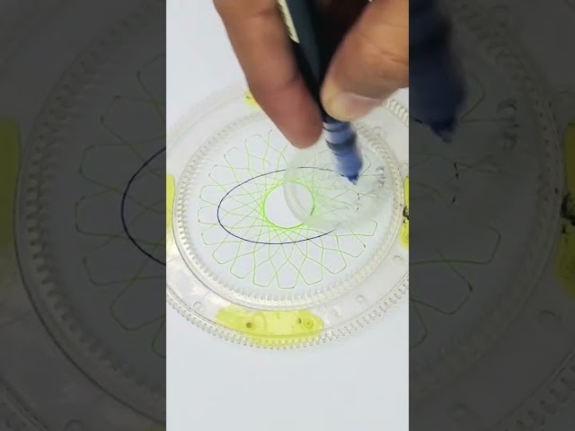 Satisfying Loops That Go on Forever #art #asmr #spirograph #shorts #2025 #usa