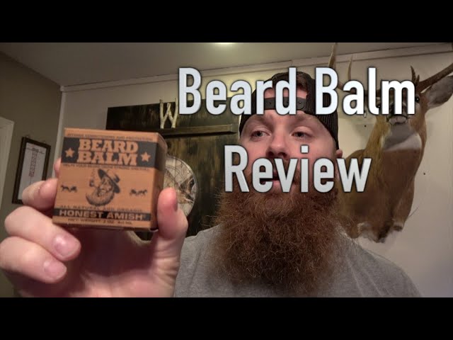 Beard Balm Review | Honest Amish Beard Balm/Oil