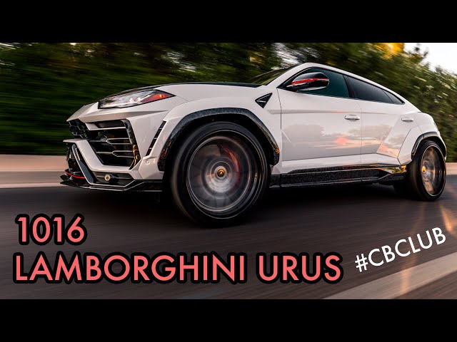 Lamborghini Urus wide-body 1016 industries #CBclub