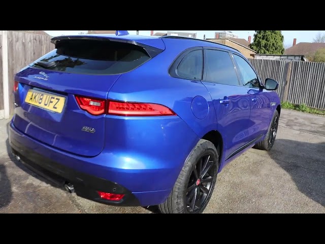 AK18UFZ Jaguar F PACE 2.0 P250i R-Sport SUV 5dr Petrol Auto AWD Euro 6 (s/s) (250 ps)